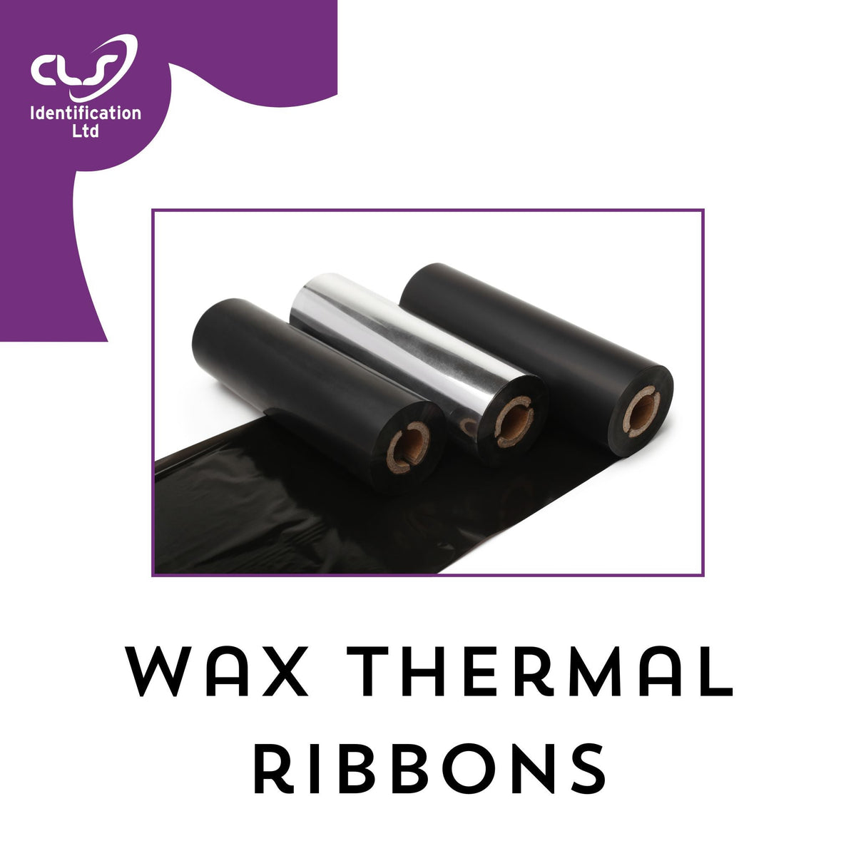 wax thermal transfer ribbon for thermal printing 
